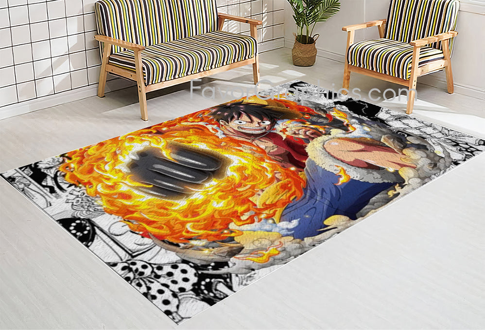 Monkey D. Luffy Home Bedroom Decor Rug Carpet Mat