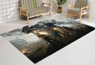 Optimus Prime Home Bedroom Decor Rug Carpet Mat