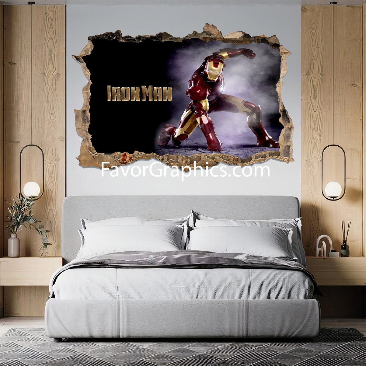 Iron Man Vinyl Wall Art Decal Sticker Poster Print Mural