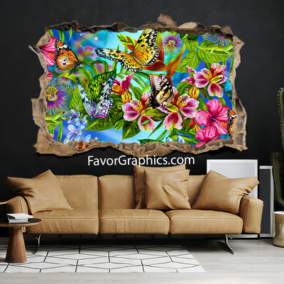 Butterfly Vinyl Wall Art Decal Sticker Poster Print Mural