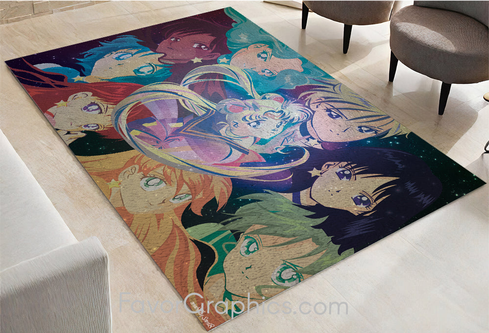 Sailor Moon Home Bedroom Decor Rug Carpet Mat