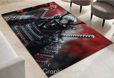 Samurai Home Bedroom Decor Rug Carpet Mat