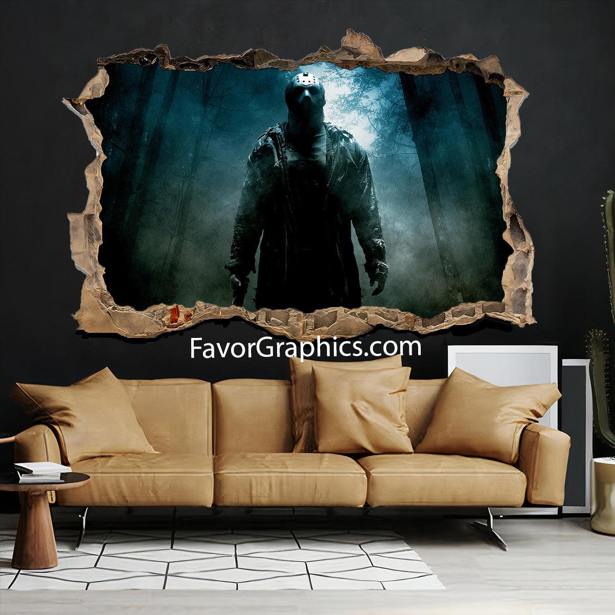 Jason Voorhees Vinyl Wall Art Decal Sticker Poster Print Mural