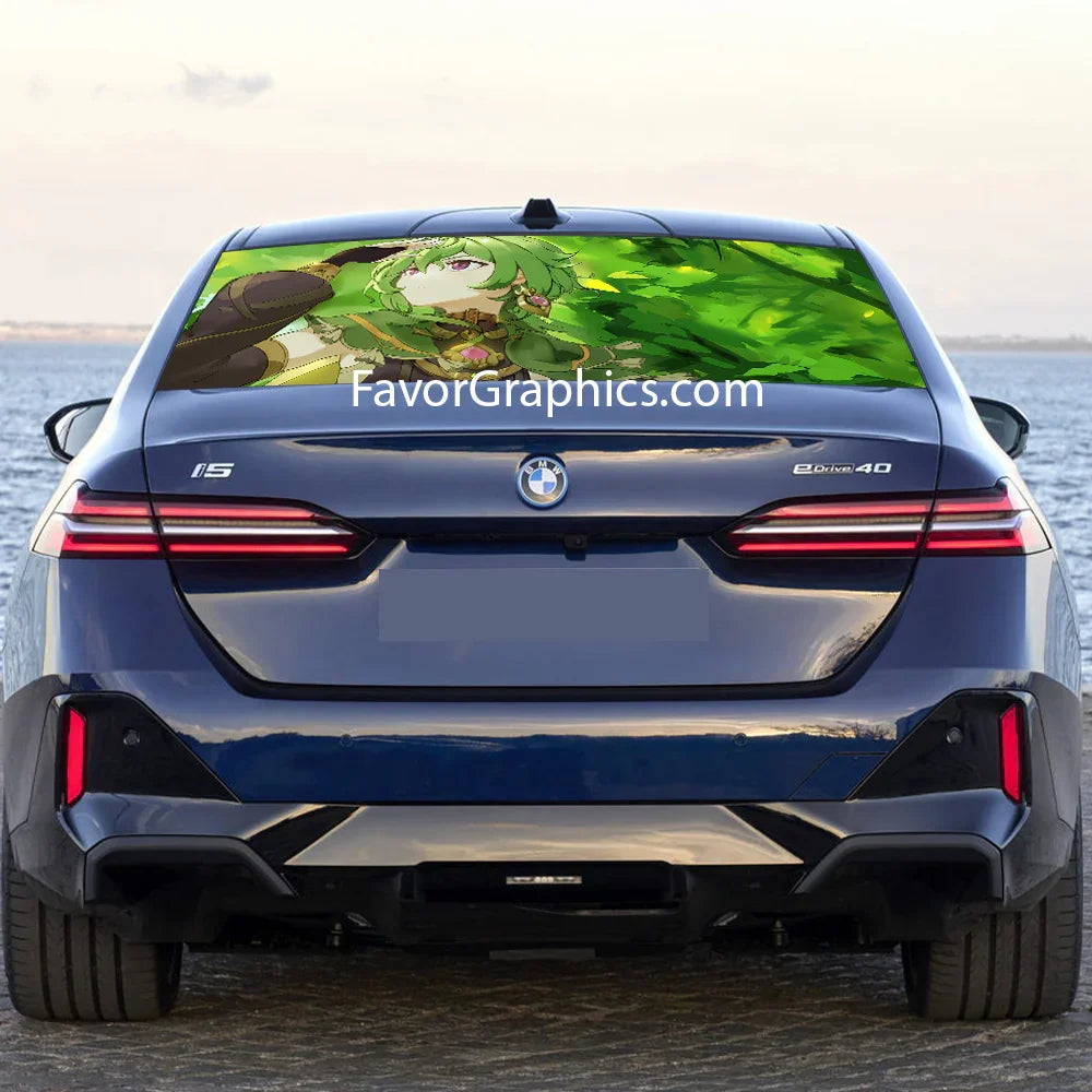 Collei (Genshin Impact) Rear Window Perforated Graphic Vinyl Decal