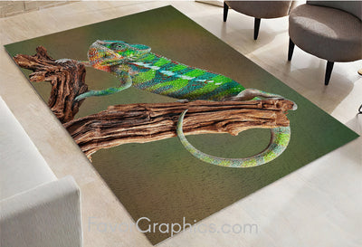 Chameleon Home Bedroom Decor Rug Carpet Mat