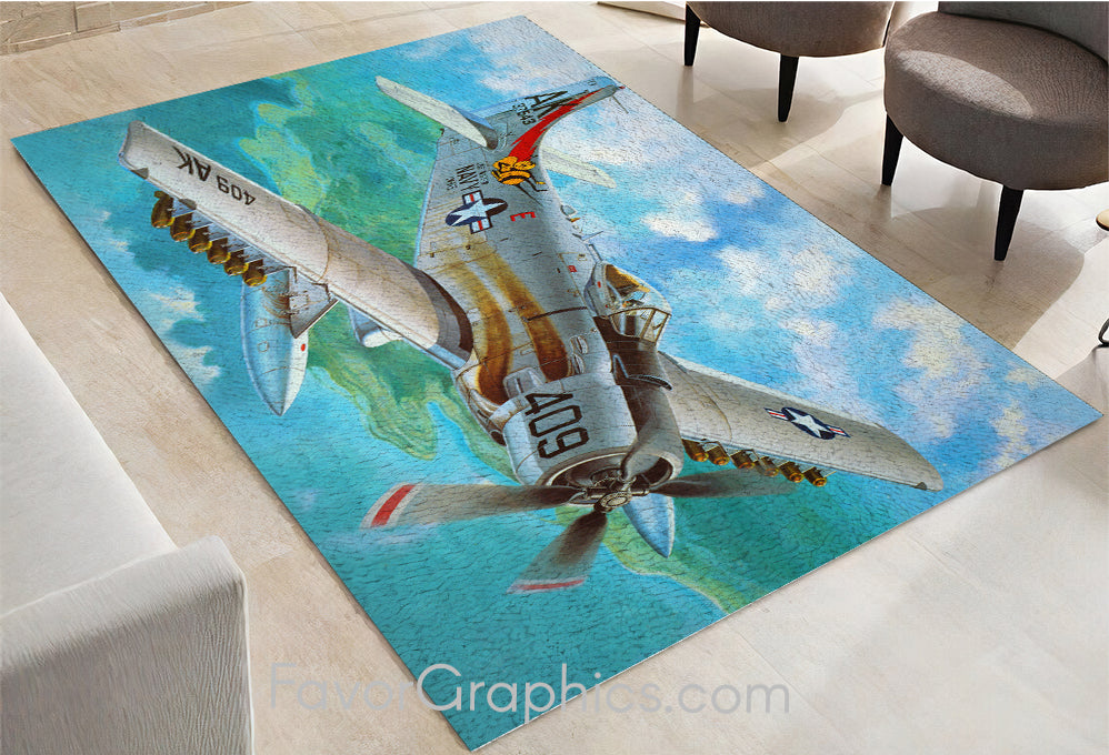 Aircraft Home Bedroom Decor Rug Carpet Mat