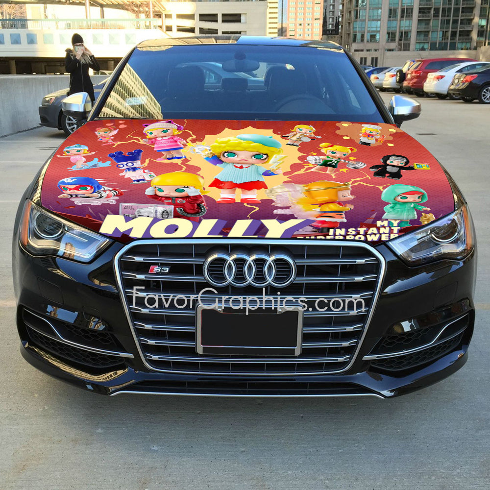 Molly Itasha Car Vinyl Hood Wrap Decal Sticker