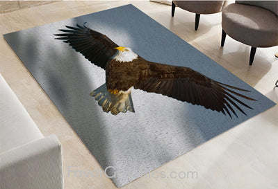 Bald Eagle Home Bedroom Decor Rug Carpet Mat