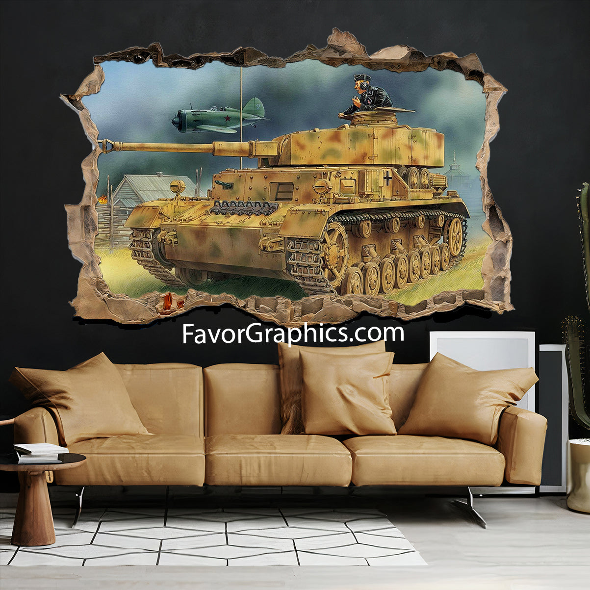 Tank Vinyl Wall Art Decal Sticker Poster Print Mural