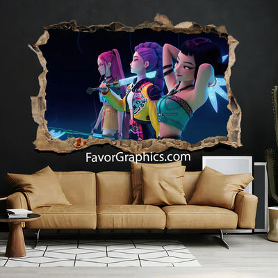 Huntrix HUNTR/X Kpop Demon Hunters Wall Art Poster Print Mural