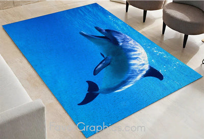 Dolphin Home Bedroom Decor Rug Carpet Mat