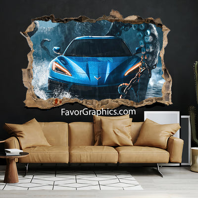 Chevrolet Corvette Vinyl Wall Art Decal Sticker Poster Print Mural