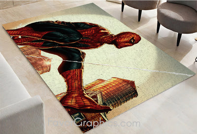 Spider-Man Home Bedroom Decor Rug Carpet Mat