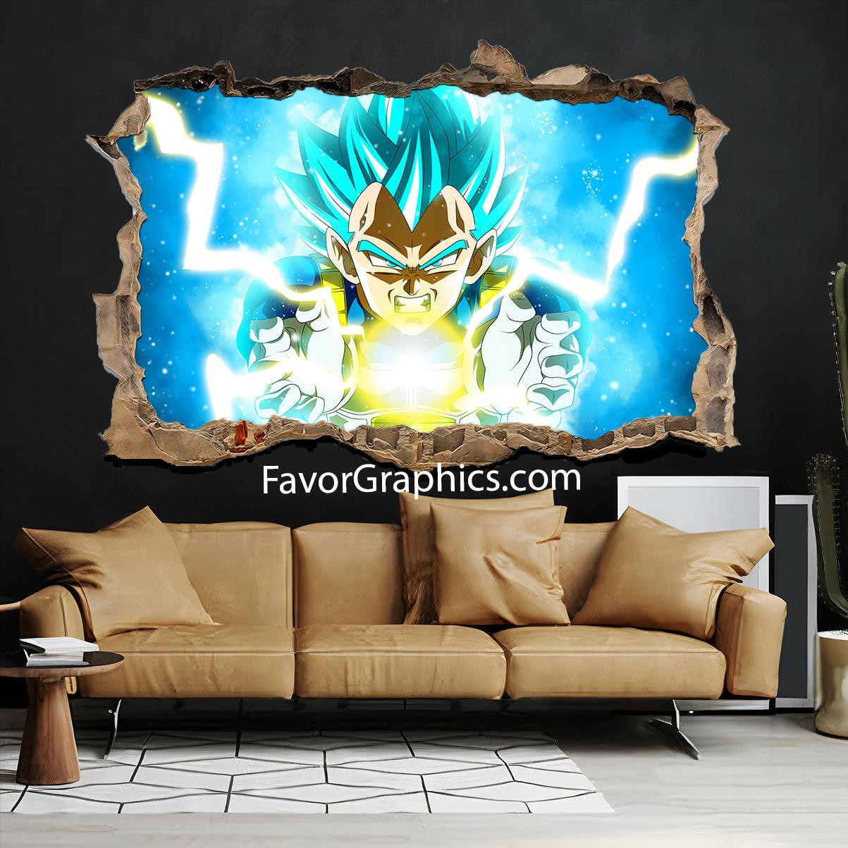 Vegeta Vinyl Wall Art Decal Sticker Poster Print Mural