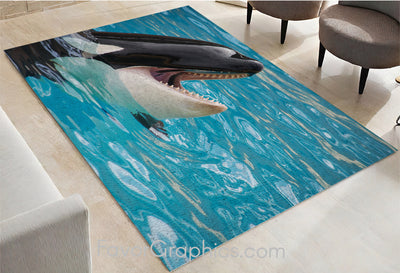 Orca Home Bedroom Decor Rug Carpet Mat