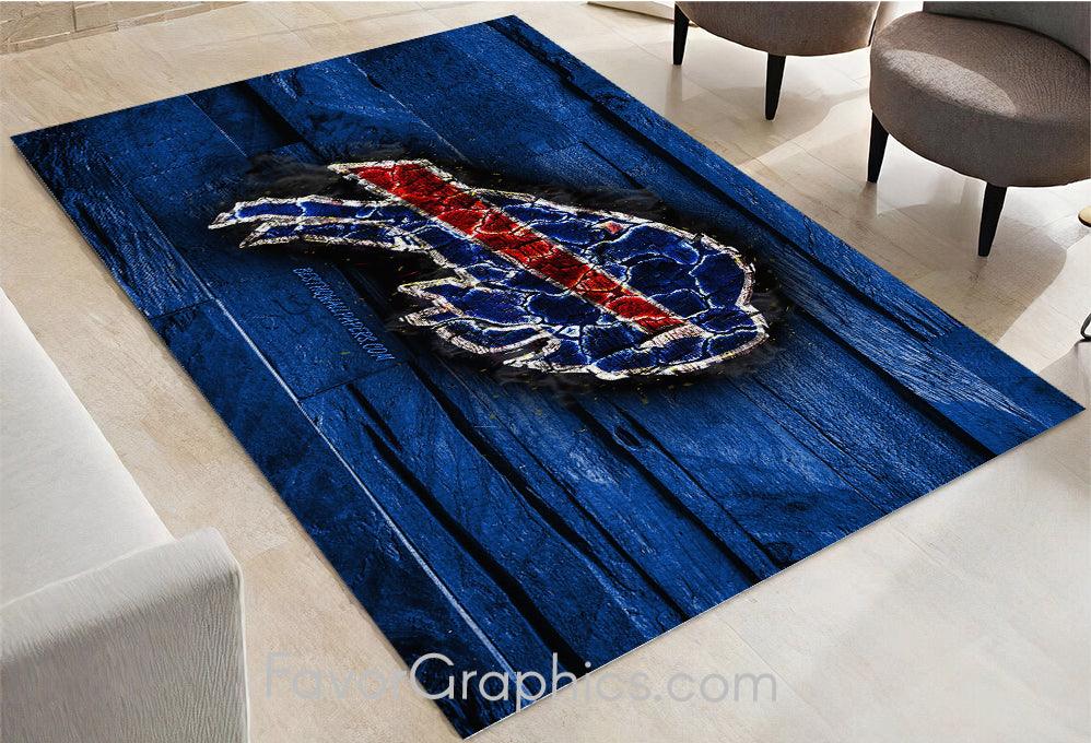 Buffalo Bills Home Bedroom Decor Rug Carpet Mat