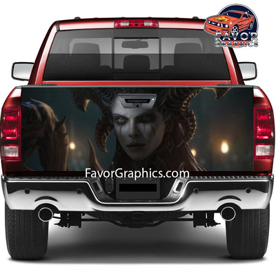 Lilith (Diablo) Tailgate Wraps For Trucks SUV Vinyl Wrap