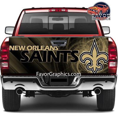 New Orleans Saints Tailgate Wraps For Trucks SUV Vinyl Wrap