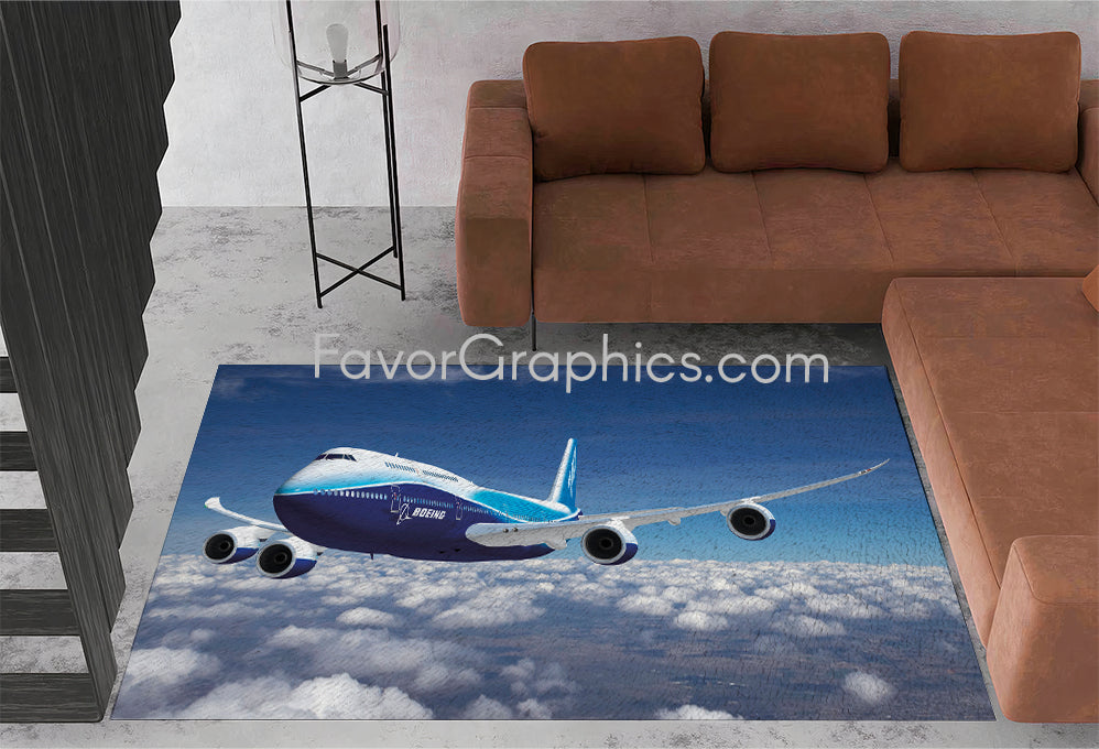 Boeing 747 Home Bedroom Decor Rug Carpet Mat