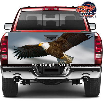 Bald Eagle Tailgate Wraps For Trucks SUV Vinyl Wrap