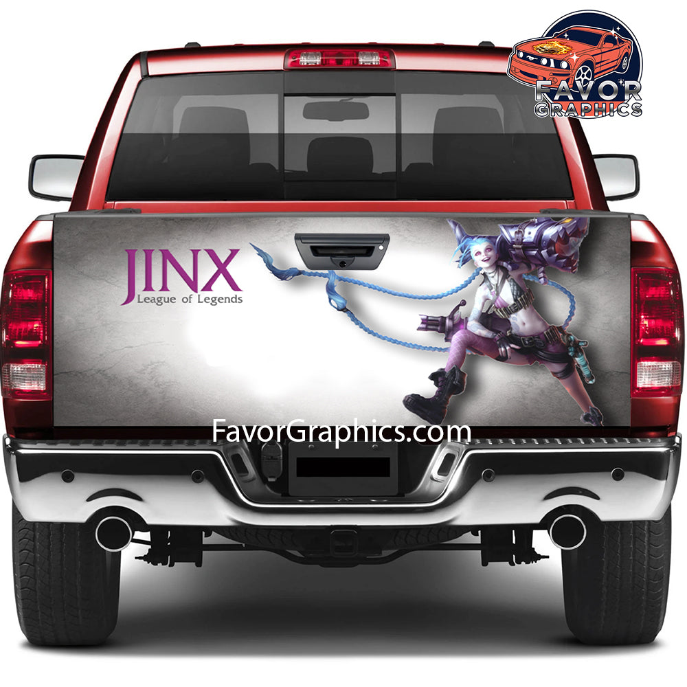 Jinx League Of Legends Tailgate Wraps For Trucks SUV Vinyl Wrap