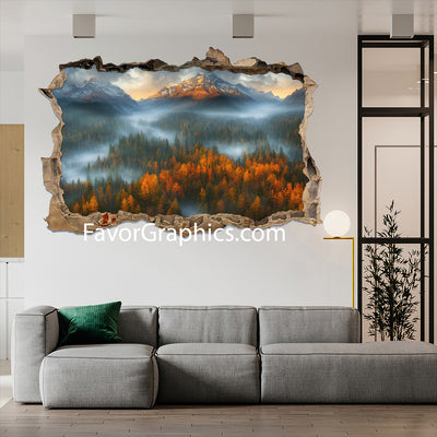 Autumn Forest Vinyl Wall Art Decal Sticker Poster Print Mural