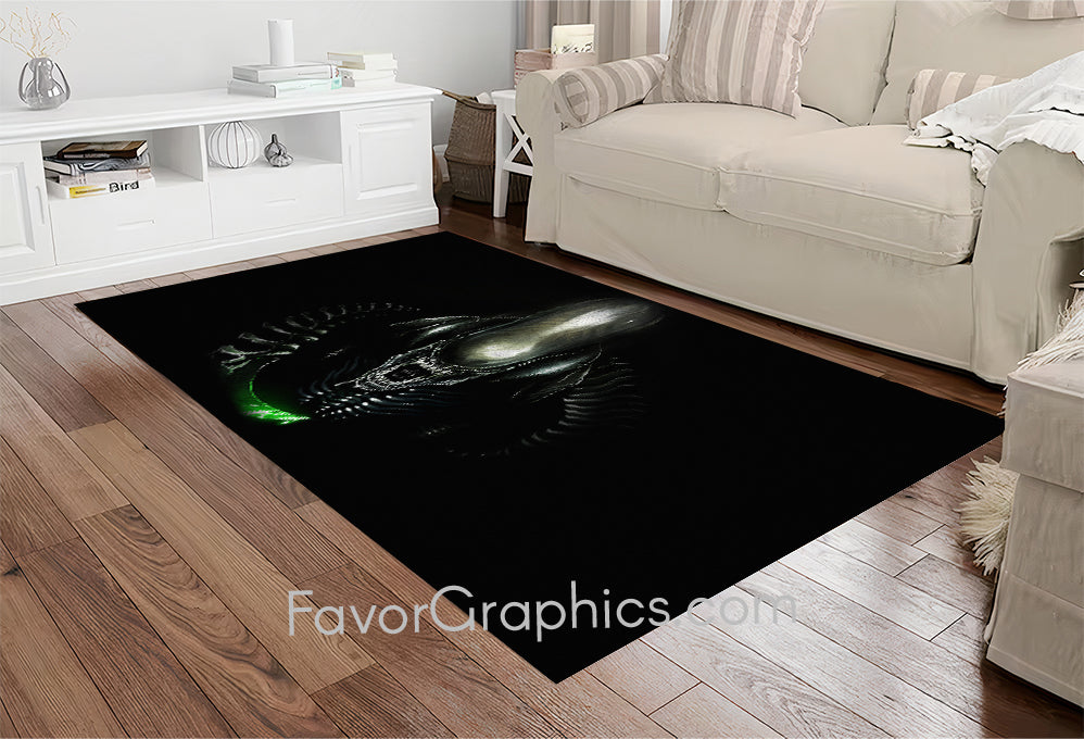 Xenomorph Home Bedroom Decor Rug Carpet Mat