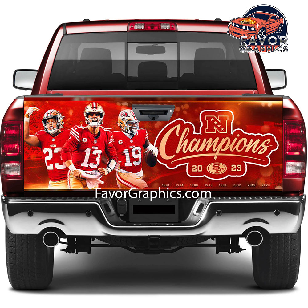 San Francisco 49ers  Tailgate Wraps For Trucks SUV Vinyl Wrap