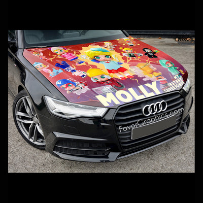 Molly Itasha Car Vinyl Hood Wrap Decal Sticker