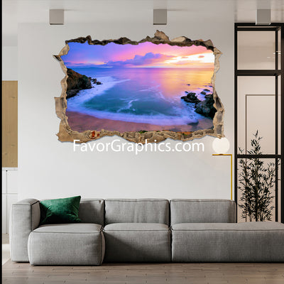 Beach Vinyl Wall Art Decal Sticker Poster Print Mural