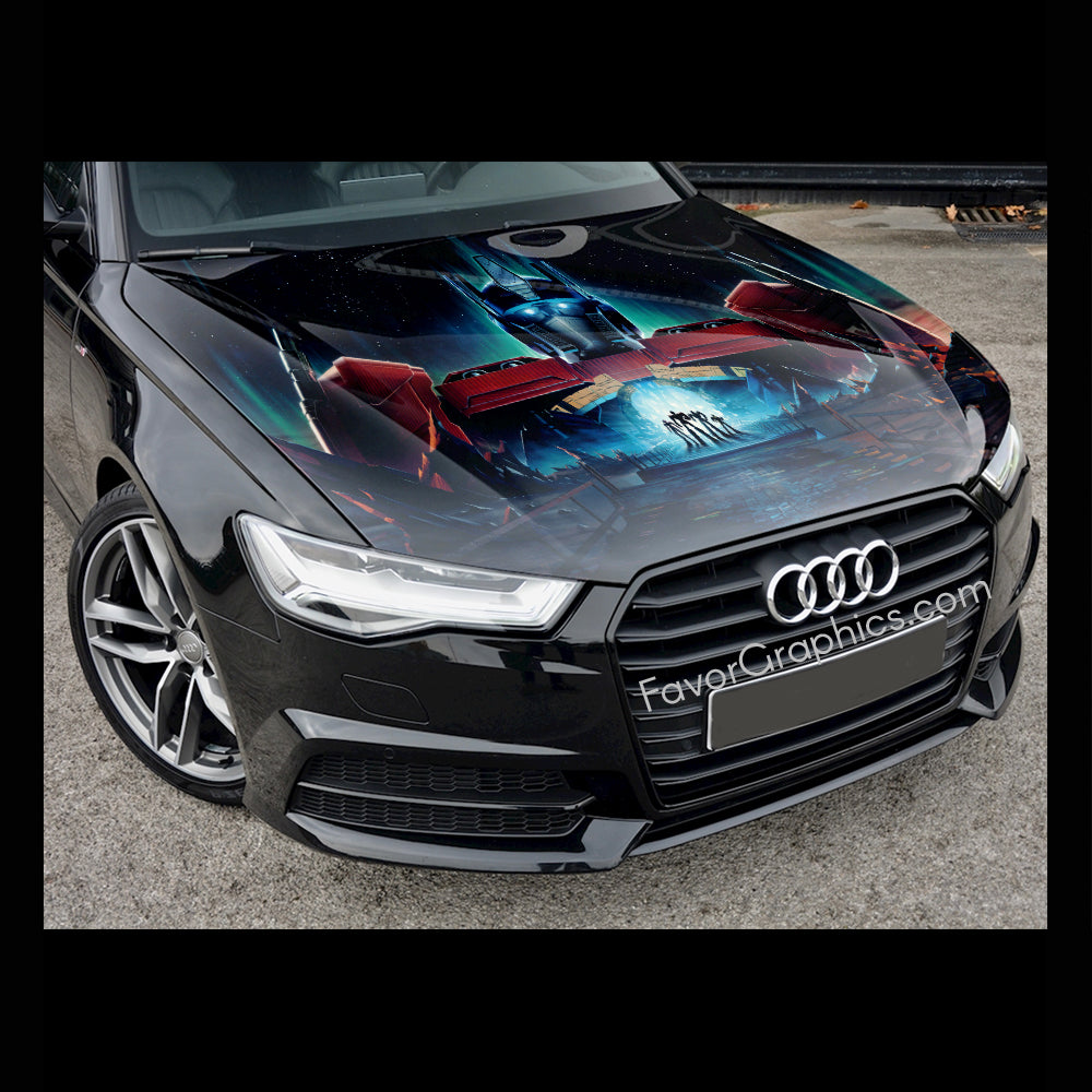 Transformers One Itasha Car Vinyl Hood Wrap Decal Sticker