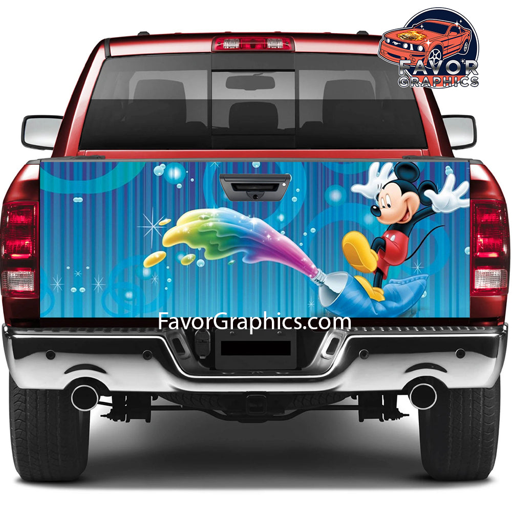 Mickey Mouse Tailgate Wraps For Trucks SUV Vinyl Wrap