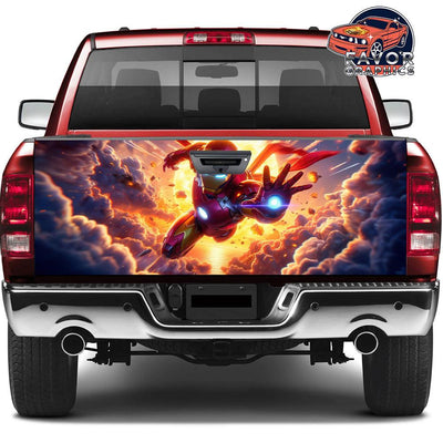 Iron Man Tailgate Wraps For Trucks SUV Vinyl Wrap