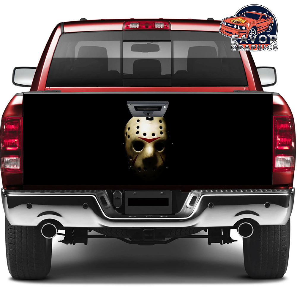 Jason Voorhees Tailgate Wraps For Trucks SUV Vinyl Wrap