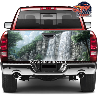 Waterfall Tailgate Wraps For Trucks SUV Vinyl Wrap