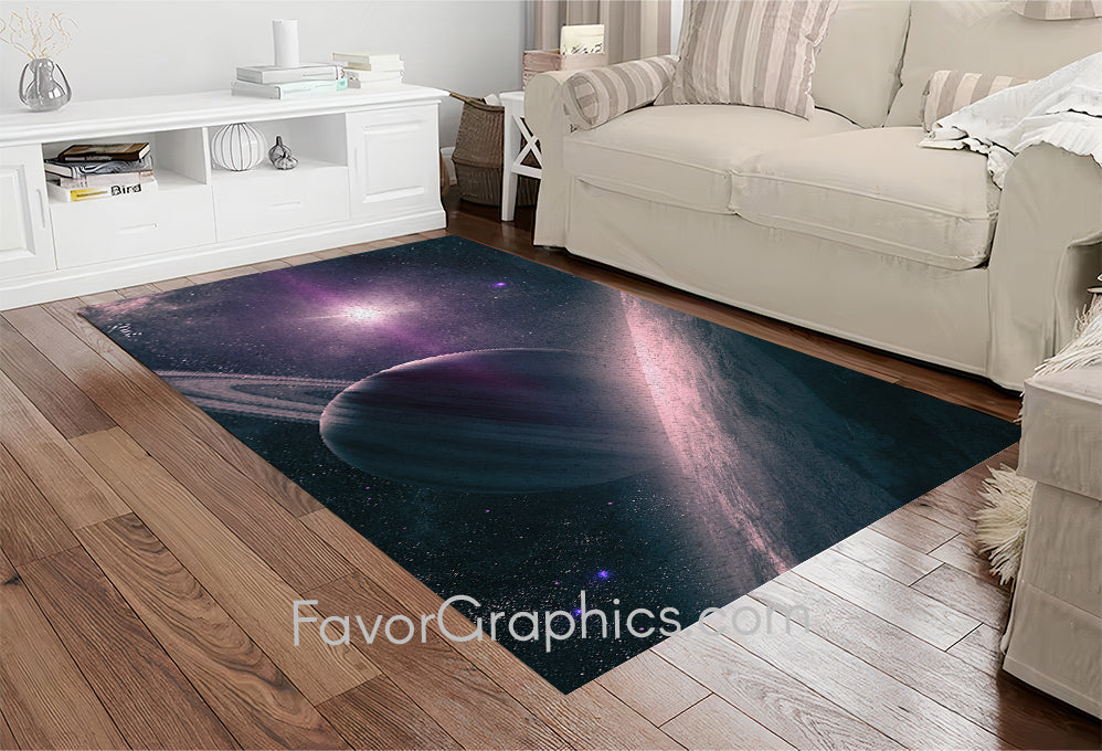 Outer Space Planet Home Bedroom Decor Rug Carpet Mat