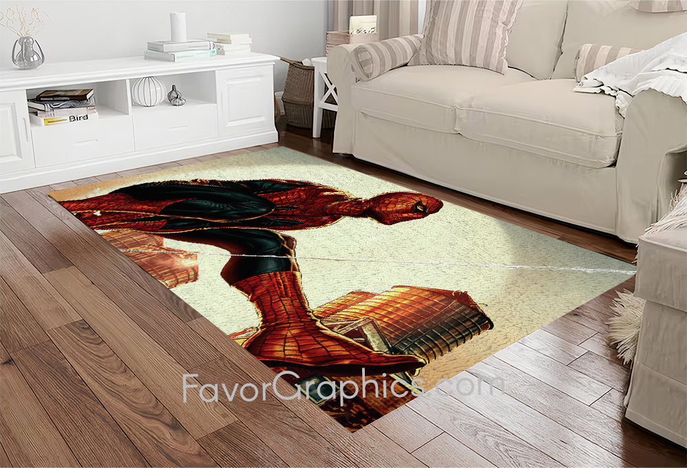 Spider-Man Home Bedroom Decor Rug Carpet Mat