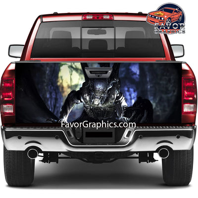 Xenomorph Tailgate Wraps For Trucks SUV Vinyl Wrap