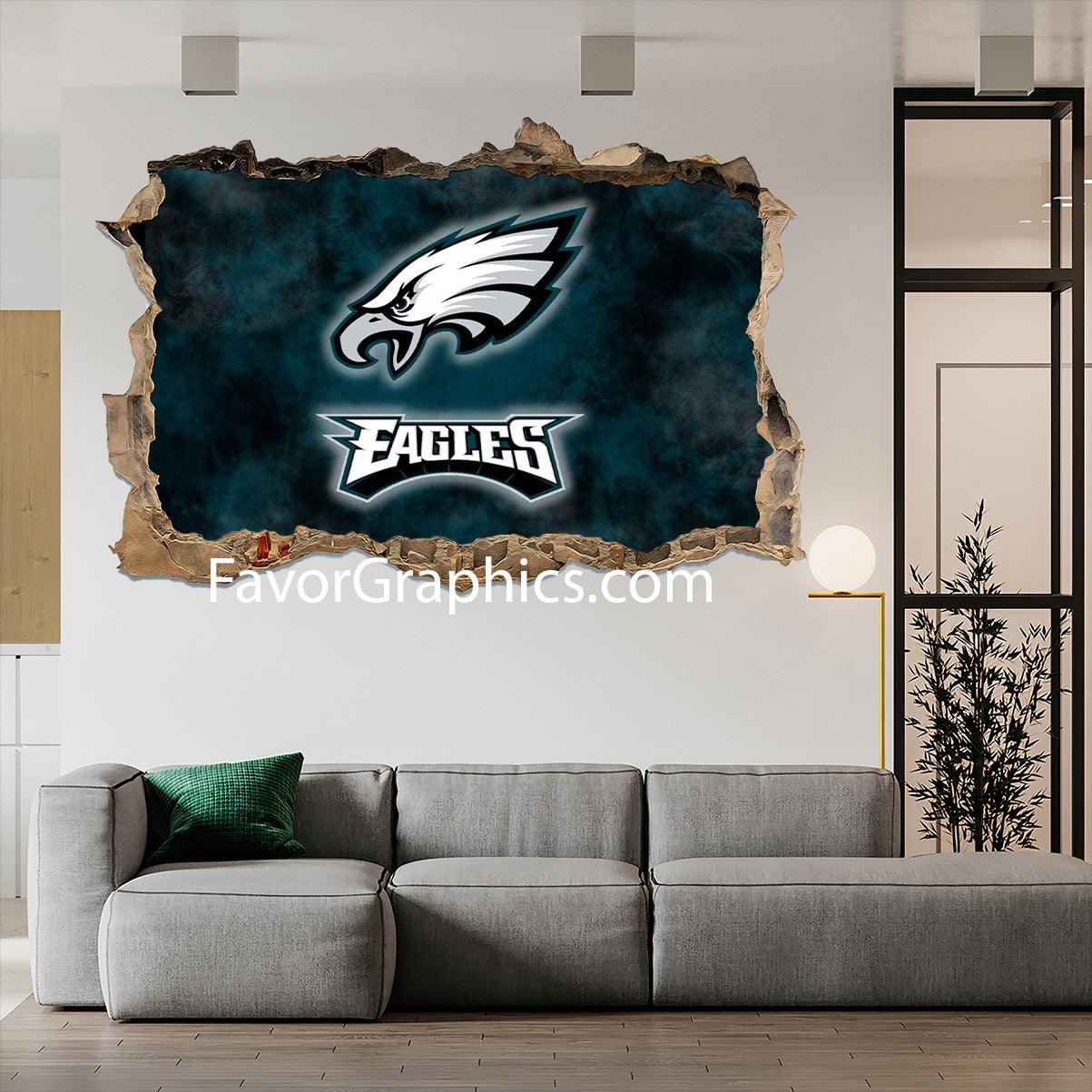 Philadelphia Eagles Vinyl Wall Art Decal Sticker Poster Print Mural