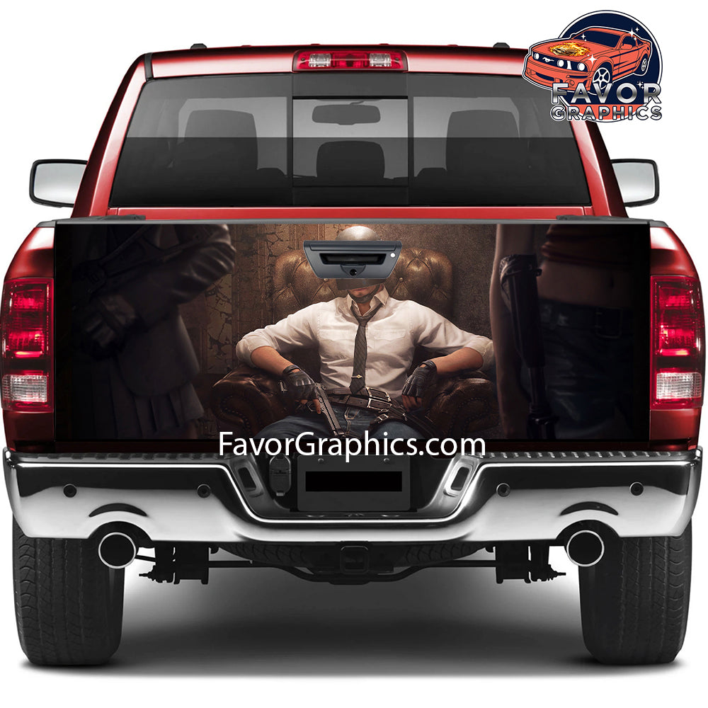 PUBG Tailgate Wraps For Trucks SUV Vinyl Wrap