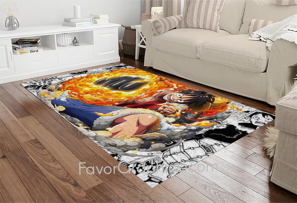 Monkey D. Luffy Home Bedroom Decor Rug Carpet Mat