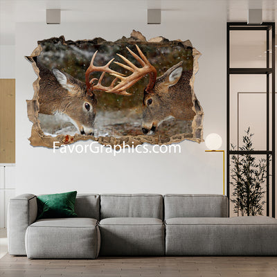 Deer Vinyl Wall Art Decal Sticker Poster Print Mural