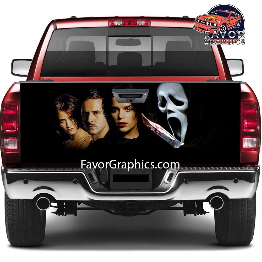 Scream Ghostface Tailgate Wraps For Trucks SUV Vinyl Wrap