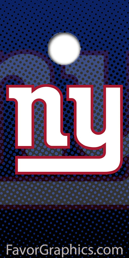 New York Giants Cornhole Wood Board Skin Vinyl Wrap Decal Sticker