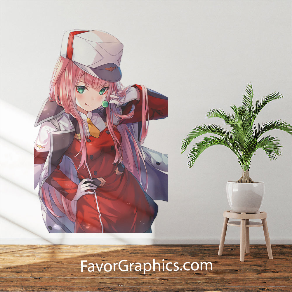 Zero Two Home Room Wall Vinyl Decal Sticker Mural Poster