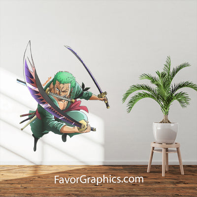 Roronoa Zoro Home Room Wall Vinyl Decal Sticker Mural Poster