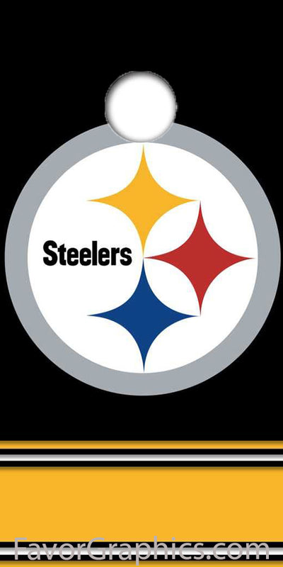 Pittsburgh Steelers Cornhole Wood Board Skin Vinyl Wrap Decal Sticker