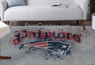 New England Patriots Home Bedroom Decor Rug Carpet Mat