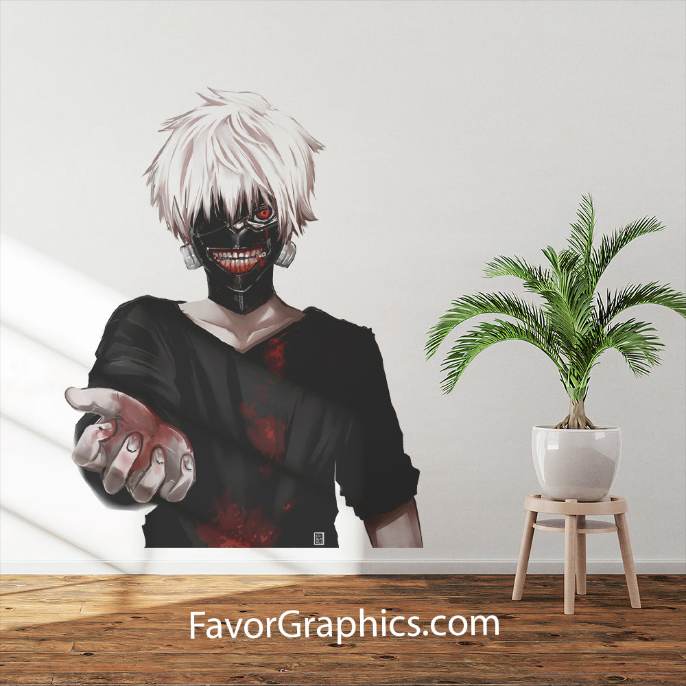 Kaneki Ken Home Room Wall Vinyl Decal Sticker Mural Poster