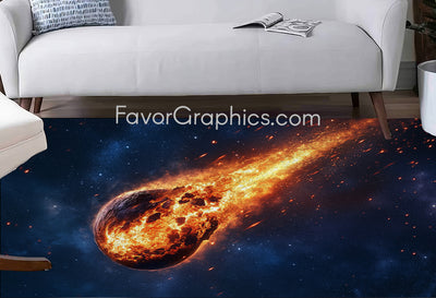 Outer Space Planet Home Bedroom Decor Rug Carpet Mat